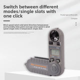 AZ8996 Mini Wind Direction Anemometer AZ-8996 Outdoor Environmental Wind Speed Tester