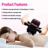 Handheld Fitness Inner Roller 360 Vibrating Massager Cellulite Reduce Muscle Relax Butt Lift Body Shapping Slimming Machine
