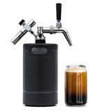 2024 New Stainless Steel Nitro Cold Brew Coffee Maker Home Keg with Pressure Regulating Valve