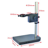 2.0MP USB Microscope Camera Industrial Microscopes USB Camera 100X Zoom Lens Table Stand Calibrator Measurement Camera