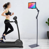 Universal Ipad Stand Floor Tablet Bracket Adjustable Flexible Rotation Phone Holder 360° rotating Stand Support