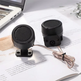 4Pair 91Db Automotive Audio Speakers 12V 500W Super Power Audio Sound Loud Black Dome Car Tweeters Speaker