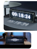 EO256 OLED Spectrum Display Voice Controlled Music Spectrum Bluetooth WIFI Connection VU Prediction Clock Desktop Decoration