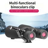360 Rotation Anti-slip Anti-shake Strong Clamp Aluminum Alloy Telescopes Camera Handlebar Clamp Accessory with 1/4-inch Screw