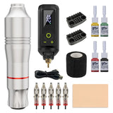Wireless Tattoo Guns Full Kit Professional Permanent Makeup Devices Battery Tattoos Machine Set Portable Tattoos Machines Kits