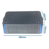 Premium Professional Aluminium Alloy Sterilization Box Disinfection Box for Holding Instrument Sterilized