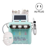 8 In 1 Oxygen Water Dermabrasion EMS Oxygen Jet Peel Diamond LED Facial Mask Microdermabrasion Skin Care Beauty Equipment