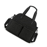 2025 New Spacious Baby Diaper with Multiple Compartments Quilted Shoulder Bag Suitable for Family Trip and Outings