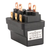 ATV Winch Solenoid Relay Contactor 12V 120A Universal for ATV UTV 4X4 Off-Road Vehicle 4WD Winch UTV Winch Relay