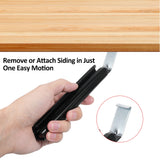 2 Pack Vinyl Siding Removal Tool Installation Repair Metal 188x25x16mm 7.40x0.98x0.63in 96g 3.38oz