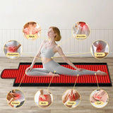 Household Durable Portable Full Body Red Lights Beauty Pads Waterproof Photon Skin Rejuvenation Red Light Yoga Pad Beauty Device