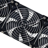 Three Fan-Mini Cooling Fan Soldering Fume Pipe Duct Window Wall Extractor EU For Phone Motherboard Welding Repair Tool EU P