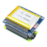 Raspberry Pi 4B/Zero W UPS Power Board - 3000mAh Li-ion Battery with Bidirectional Fast Charging (QC3.0)