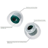 AAAEL-3 Pairs Ear Tip, Replacing Eartips, In-Ear Earphones Silicone Noise Isolating Ear Tip Accessory