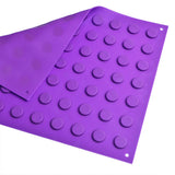Purple Silicone Mat Flexible Non-Slip Reusable Medical Plastic with Magnetic Feature Can Be Sterilized At High Temperatures