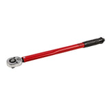 Adjustable Torque Wrench 1/4 Inch Drive 5-25N.m Red Black Silver Metal Hand Tool 270mm 10.6in Spanner for Bicycle Motorbike Car