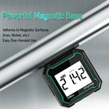 MASTFUYI Digital Electronic Level Angle Finder 4×90° Magnetic Inclinometer Protractor Precision Level Box for Woodworking