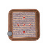 Far Infrared Photon Therapy Magnetic Bio Amethyst Massage Mattress Relief The Pain Heating Mat Negative Ion Gemstone Stone
