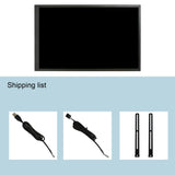 10.1in 800x1280 White/Black PC Case Monitor USB Port Built-in Theme Editor For DIY CPU GUP Temp Data