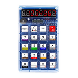 DIY Calculator Kit LED Display Calculator Electronic Making With Batteries For Learn Soldering Assembly Practice