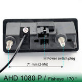 For Audi Q5 For Volkswagen Touareg 7P touareg 2 MK2 2011~2018  AHD 1080P 170° Trunk Handle Car Reverse Rear View Parking Camera