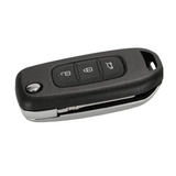 Car 3 Buttons Folding Remote Control Key For Renault Megane 3 PCF7961M 4A Chip 433Mhz HU56R Key Blade
