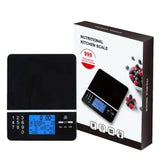 5kg/1g Electronic Nutrition Scale Smart Digital Touch Screen Tempered Glass Waterproof Baby Kitchen Food Weighing Balance Gadget