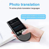 New S15 4G Portable AI Translator  138 Language Smart Translate In Real Time Voice Photo Offline Translated