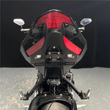 Motorcycle Rear LED Turn Signal Light License Plate Holder Tail Tidy Fender Eliminator For ZONTES 703R 703RR
