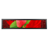 28" 1920x360 Strip Bar Display IPS Gaming Marquee Monitor Supermarket Shelf USB Auto Play