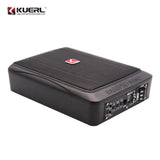 Ranlraka 12V Active Subwoofer 7*10 Inch Car Ultra-thin Seat Subwoofer Max600W 4ohm Pure Bass Small Subwoofer