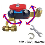 Dual Voltage Battery Master Cut Off Switch- 2 Set For Vehicle Power Management Systems