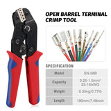 Crimping Pliers Electrician Tools Crimping Pliers Kit Wire Crimping Pliers Kit Multifunction Electrical Clamping Tools