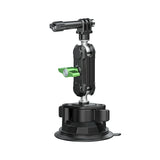 Aluminum Alloy Universal Suction Cup Holder for Action Camera for GoPro, DJI Action & Cameras Suction Cup
