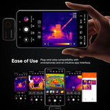 USB-C Thermal Imaging Camera for Android, 192x192 IR Resolution, Infrared Camera for Inspection & Diagnostics