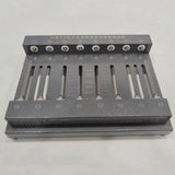 With high current test leads, 8-channel universal cylindrical battery battery capacity tester and balancer stand