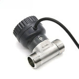 2026 Digital Flow Meter Sewage Pipe Water Runoff Stainless Steel Valve Body 485 Data Transmission Liquid Tool