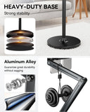 Aluminum Alloy Tablet Floor Stand Height Adjustable 360° Rotation Floor Mount, Compatible with iPad Pro/Air/Mini, Kindle, Phone