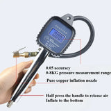 Tire Pressure Gauge Tire Inflation Gauge High-precision Electronic Digital Display Tire Pressure Gun Inflation Gauge