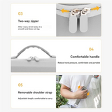 GW-Storage Bag Protective Carrying Case PU Drop-Resistant Hard Shell Handbag For DJI NEO Drones Controller Accessories