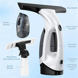 Cordless Window Cleaner Squeegee Tool Set, Electric Windown Cleaning Tool, Window Vacuum Cleaner