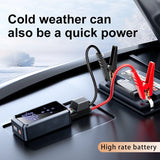 12v Portable Air Pump and Jump Starter 4 In 1 Multifunction Peak current 1000A Car Battery Jump Starter and Tire Inflators