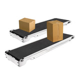Mini Conveyor Belt Stainless Steel Frame Mini Conveyor Vending Machine PU Belt Automatic Track Cargo Lane Channel 460MMx85MM