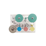 Best 1Box/15pcs Grinding and Polishing Kit of Zirconia Diamond Burs Stones Disc Dentistry Drill Bits Lab Tools Kits Polish Tool