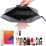 4X Money Bag With Lock, Lockable Cash Bag, Waterproof Bank Bag With Zipper And Lock For Cash, Cell Phone A