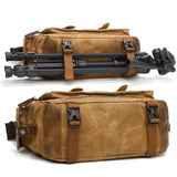New SLR digital camera bag shoulder crossbody bag outdoor portable canvas mirrorless SLR camera bag