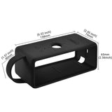 Silicone Anti-Fall Speaker Case with Handle Foldable Protective Cover Waterproof for Marshall EMBERTON III Portable Speaker