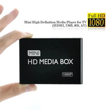 Full HD 1080P Media Player Center Multimedia Video Player Media Box With -Compatible AV USB SD/MMC MKV H.264