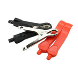 10PCS 30A Red+Black 90mm Crocodile Car Battery Test Clips Emergency Start Power Alligator Clips Connector