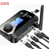 Multi-Function Bluetooth Audio Transmitter Receiver 3.5mm AUX Optical Coaxial Stereo Wireless Adapter DAC Converter For TV PC
